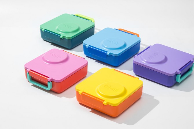 Lunchbox z termosem OmieBox OMIE - Purple Plum
